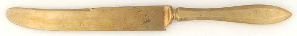 Regal (Dirigold, Clover Backstamp) New French Solid Knife