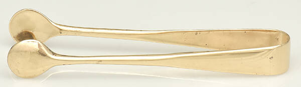 Regal (Dirimetal, Sweden, Possible Clover Backstamp) Sugar Tongs