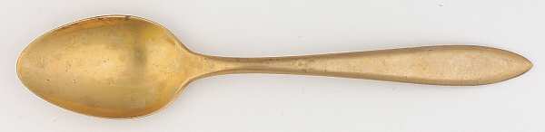 Regal (Dirimetal, Sweden, Possible Clover Backstamp) Five O'Clock Teaspoon