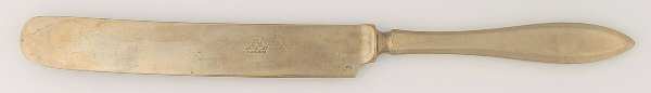 Regal (Dirimetal, Sweden, Possible Clover Backstamp) Old French Solid Knife