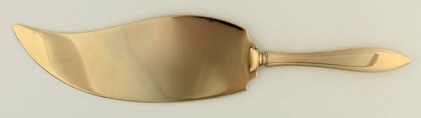 Regal (Dirimetal, Sweden, Possible Clover Backstamp) Pie and Cake Server, Solid Piece