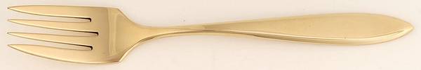 Regal (Dirimetal, Sweden, Possible Clover Backstamp) Individual Salad Fork