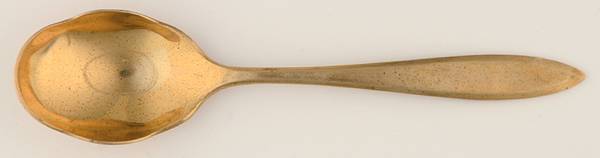 Regal (Dirimetal, Sweden, Possible Clover Backstamp) Sugar Shell Spoon