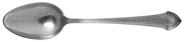 Essex-Engraved (Sterling) Dessert/Oval Soup Spoon by Durgin