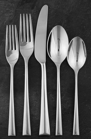 Bistro Cafe (Stainless) 5 Piece Place Setting