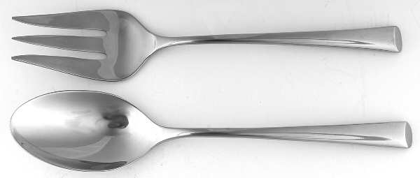 Bistro Cafe (Stainless) Solid Serving Set
