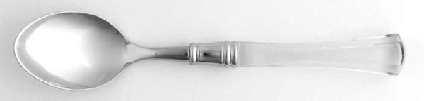 Venus-Clear Place/Oval Soup Spoon by Philippe Deshoulieres