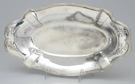 Silverplate Hollowware 13" Bread Tray
