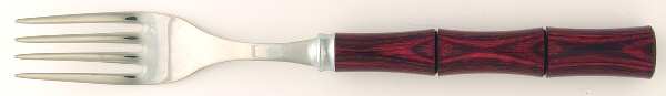 Byblos-Cherywood (Stainless, Wood) Fork by Philippe Deshoulieres