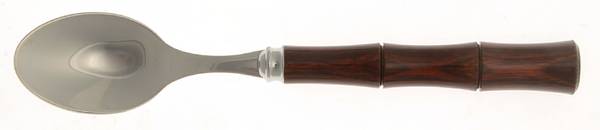 Byblos-Cherywood (Stainless, Wood) Teaspoon by Philippe Deshoulieres