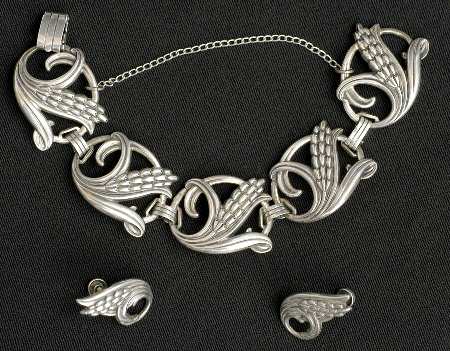 Silver Wheat (Sterling, Hollowware) by Danecraft