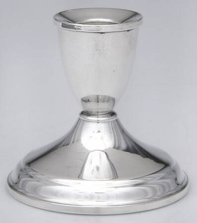 Sterling Candlesticks Weighted Candleholder by Duchin Creations