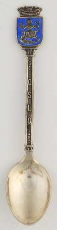 Norway Sounvenir Spoons (Sterling) by David Andersen