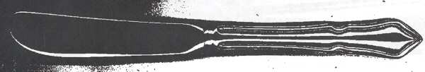 Dubarry (Stainless) Flat Handle Butter Spreader