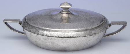 2023 1-2 (Silverplate, Hollowware) Silverplate Round Covered Casserole