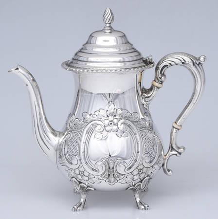 228-H (Sterling, Hollowware) Teapot by Durham Sterling