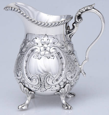 228-H (Sterling, Hollowware) Creamer by Durham Sterling