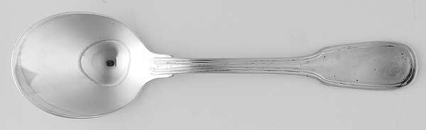 DJ18 (Silverplate) Round Bowl Soup Spoon (Cream Soup)