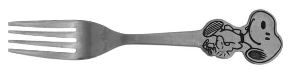 Snoopy (Stainless) Youth Fork