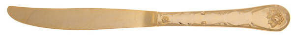 DVO1G (Gold Electroplate) Modern Solid Knife
