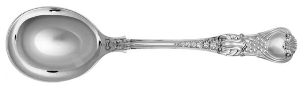 Coburg (Sterling) Round Bowl Soup Spoon (Gumbo)