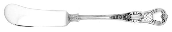 Coburg (Sterling) Flat Handle Butter Spreader