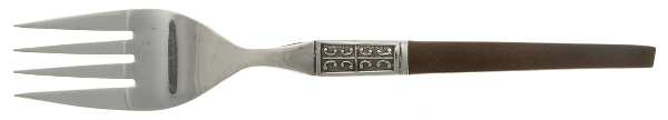 La Joya (Stainless) Medium Solid Cold Meat Serving Fork by Ekco Silver