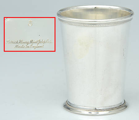 Silverplate Hollowware Mint Julep