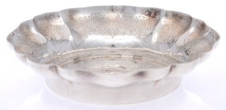 ELB19 (Silverplate, Hollowware) Coin Bowl