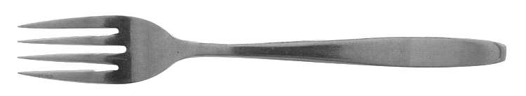 EMS2 (STAINLESS) Individual Salad Fork