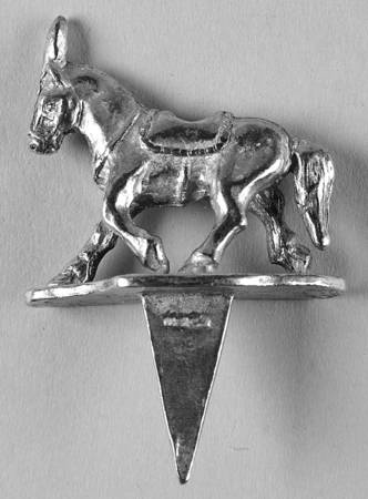 Pewter Hollowware Birthday Candle Holder