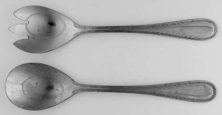 Pearl (Stainless) (2 Pc) Solid Salad Set