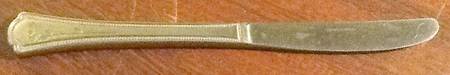 Rosette (Stainless) Modern Solid Knife