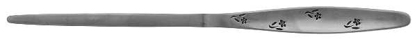 Floret (Stainless) Letter Opener with Stainless Blade