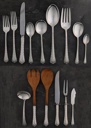 Rosemary (Sterling, 1944) 81 Piece Set