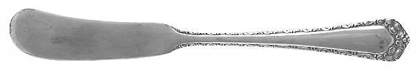 Rosemary (Sterling, 1944) Flat Handle Butter Spreader