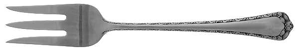 Rosemary (Sterling, 1944) Small Solid Cold Meat Serving Fork