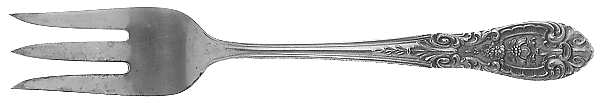 Southern Grandeur Small Solid Cold Meat Serving Fork