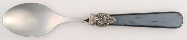 Napoleon-Pearl Black (Stainless) Place/Oval Soup Spoon