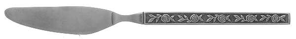 ELD11 (Stainless) Flat Handle Master Butter Knife by Eldan