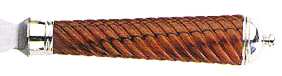 Conde-Twisted Rosewood (Sterling) by Ercuis
