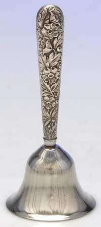 ELM1 (STERLING) Bell (w/Silverplate Bowl) by Ellmore