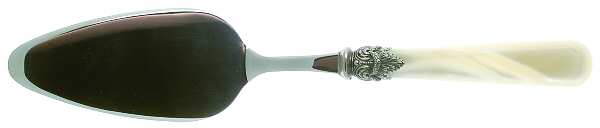 Napoleon-Pearl Ivory (Stainless) Cake Server with Stainless Blade