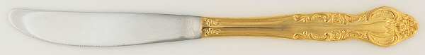 ESI13 (Gold Electroplate) Modern Solid Knife