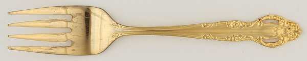 ESI13 (Gold Electroplate) Individual Salad Fork