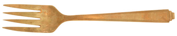 ENS4 (Gold Electroplate) Individual Salad Fork