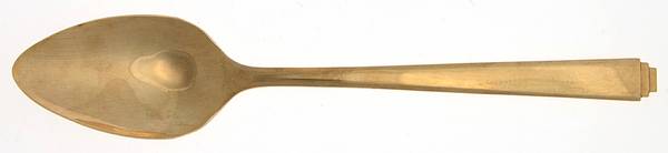 ENS4 (Gold Electroplate) Place/Oval Soup Spoon