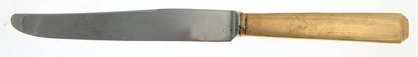 ENS4 (Gold Electroplate) New French Hollow Knife