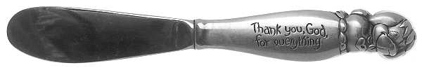 Precious Moments (Stainless) Youth Knife, Solid Piece
