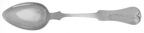 Coin Silver Flatware Tablespoon (Serving Spoon)
